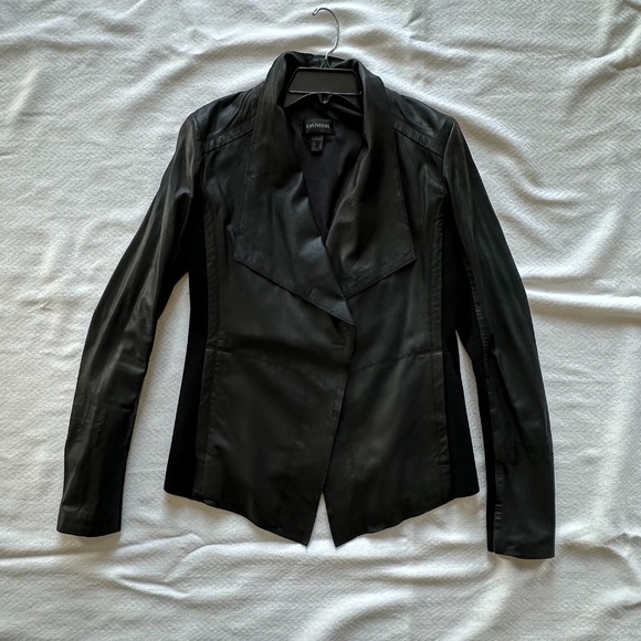 Daniel Leather Blazer/Jacket, 3XS/XS, Black - Picture 8 of 14